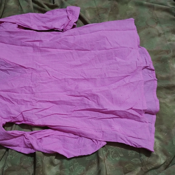 🌴 pre-owned Lara Karen pink tunic top - size small - Picture 15 of 16